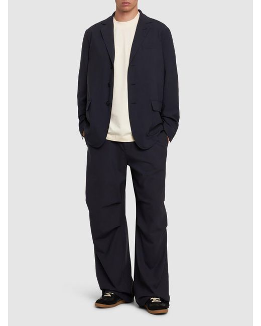 Aspesi Hose Aus Wollmischung in Blue für Herren
