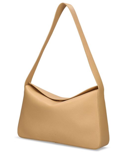 Aesther Ekme Natural Grained Smooth Leather Shoulder Bag