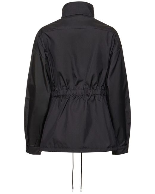 Wardrobe NYC Nylon Parka Jacket in Blue Lyst