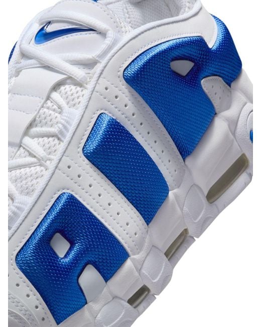 Nike Blue Uomo Air More Uptempo Low Sneakers for men