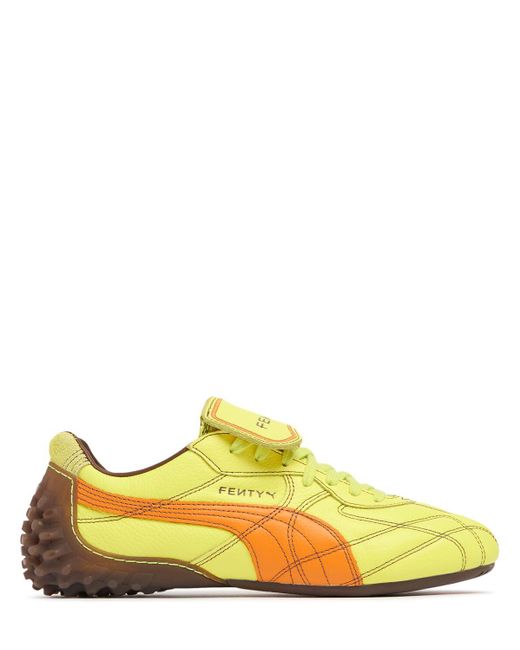PUMA Yellow Fenty Avanti Stiched Sneakers