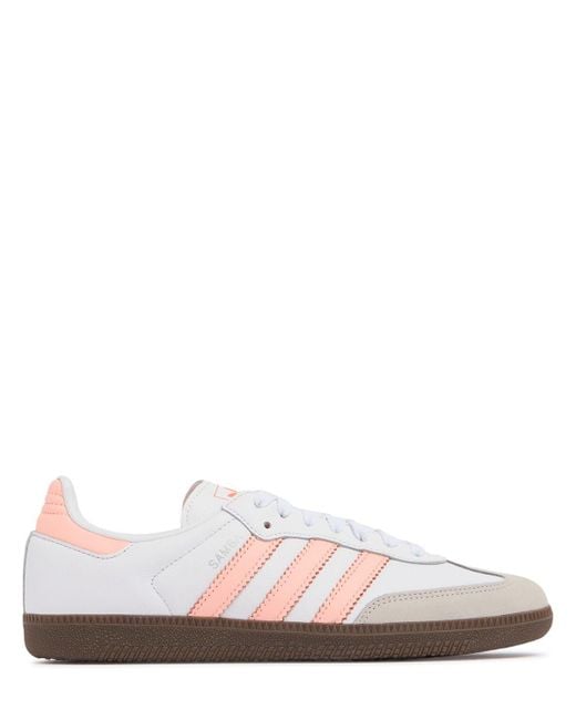Adidas Originals Pink Samba Og Sneakers