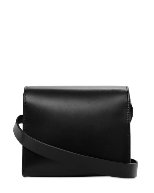 Lemaire Black Camera Cross-body Leather Bag