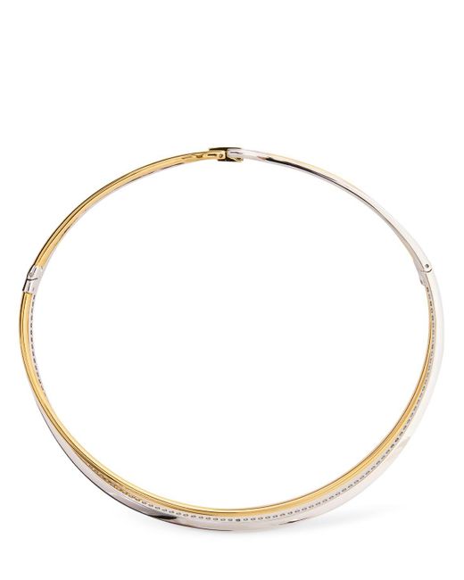 Swarovski Metallic Halsband "hyperbola"