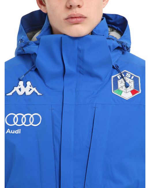 Chaqueta "fisi Italian Ski Team" Kappa de Tejido sintético de color Azul  para hombre | Lyst