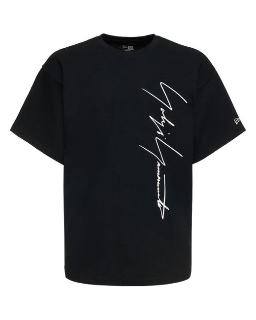 速くおよび自由な YOHJI YAMAMOTO x NEW ERA ロングTシャツ Tシャツ