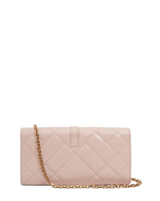 Versace Pink Mini Quilted Leather Shoulder Bag