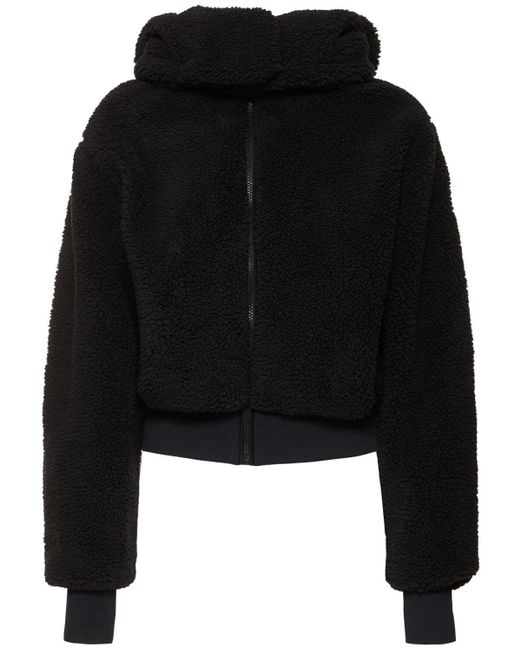 Alo Yoga Black Foxy Sherpa Jacket