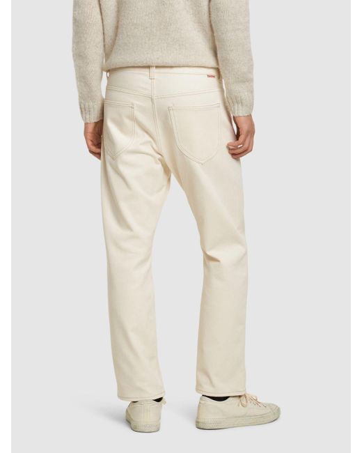 Jeans de denim de algodón Acne de hombre de color Natural