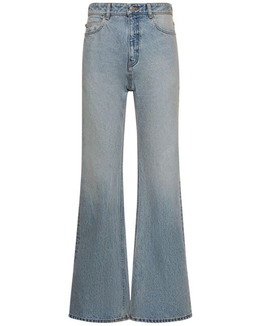 Balenciaga Gray Jeans Aus Baumwolle