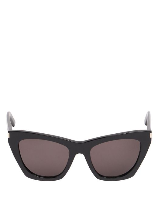 Saint Laurent Black Sl 214 Kate Acetate Sunglasses