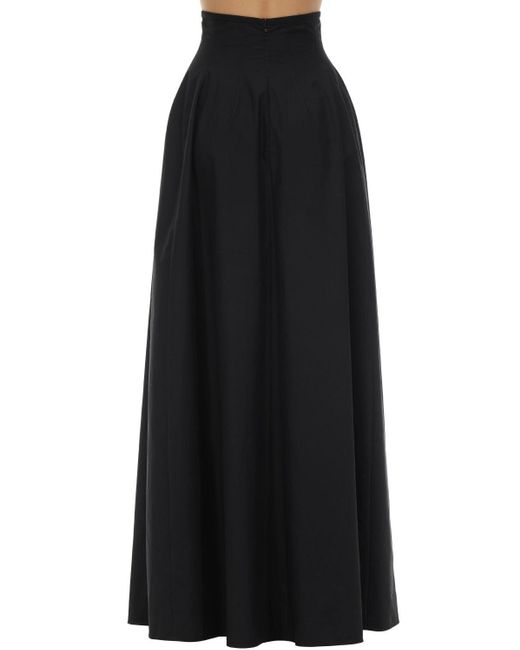 long black skirt cotton