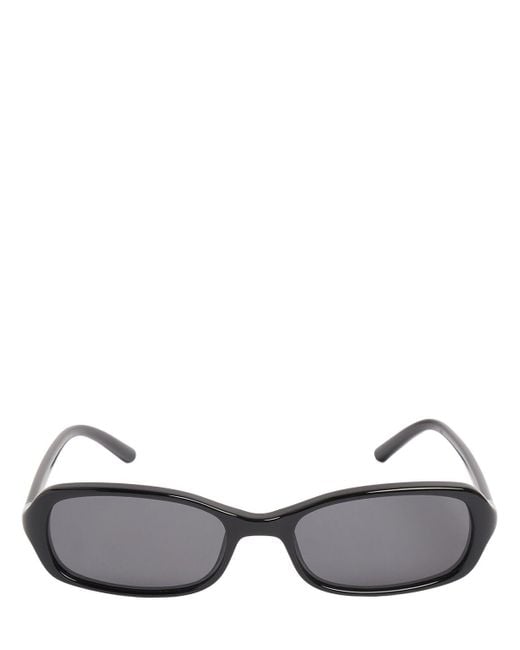 Chimi Gray Code Round Acetate Sunglasses