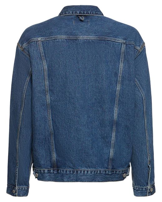 Carhartt Blue Helston Cotton Jacket for men