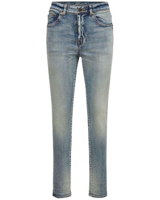Jeans Skinny De Saint Laurent de color Blue