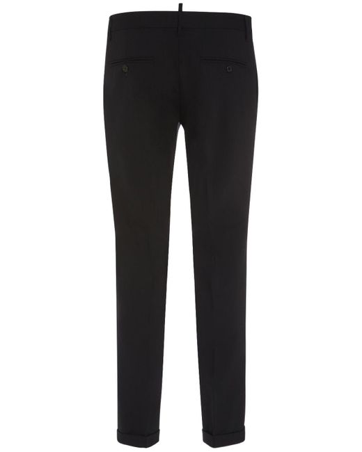 DSquared² Black Tokyo Fit Single Breasted Wool Suit for men