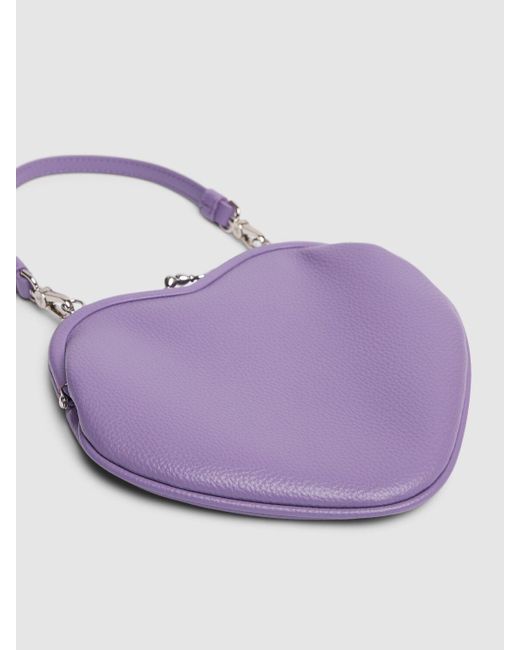 Sac en simili-cuir belle heart frame Vivienne Westwood en coloris Purple