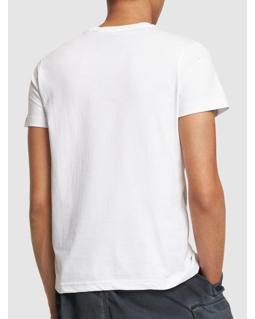 Camiseta le vrai edouard K-Way de hombre de color White