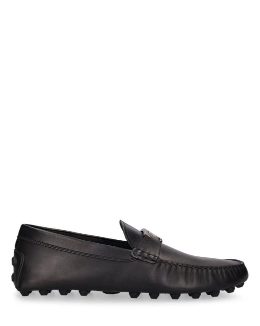 Tod's Leder-loafer "t Gommino" in Black für Herren