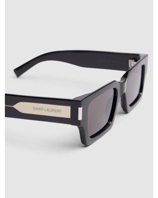 Saint Laurent Black Sl 572 Acetate Sunglasses
