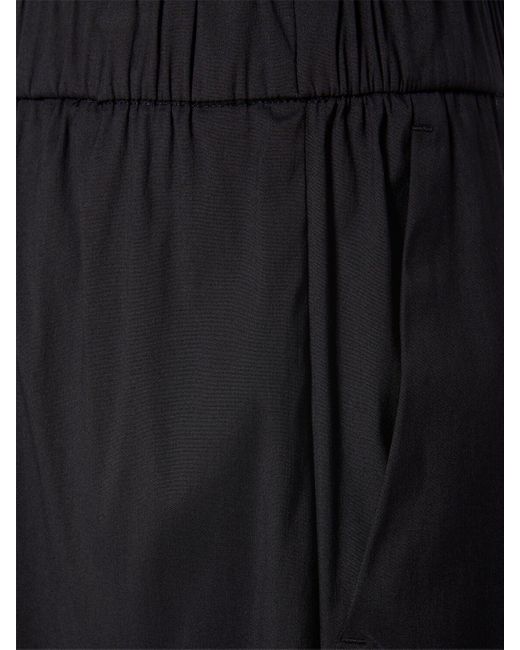 Mujer Pantalones De Algodón Max Mara de color Blue