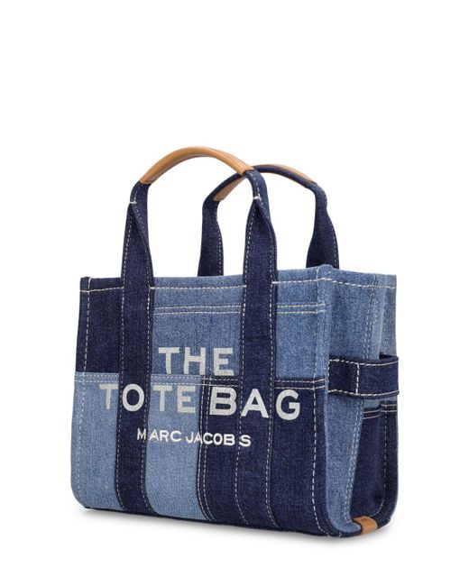 Marc Jacobs The Small Tote デニムバッグ Blue