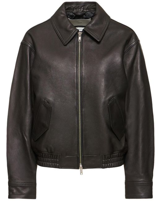 DUNST Black Leather Jacket