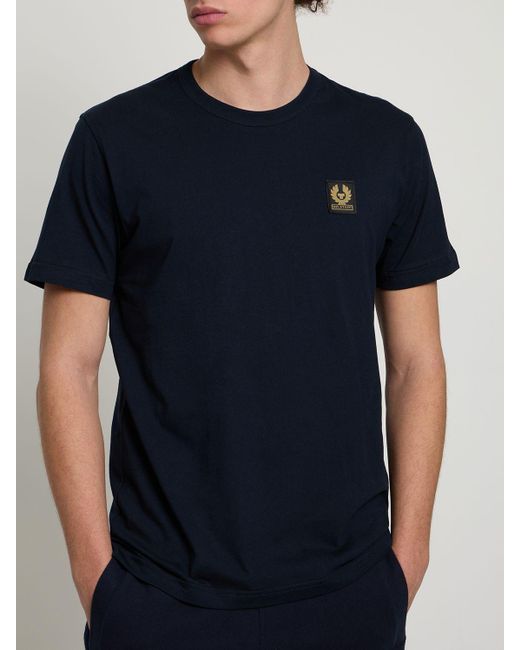 Belstaff T-shirt Aus Jersey Mit Logo in Black für Herren