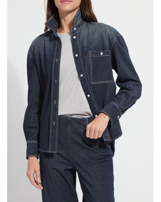 Lyssé Blue Cassidy Denim Shacket