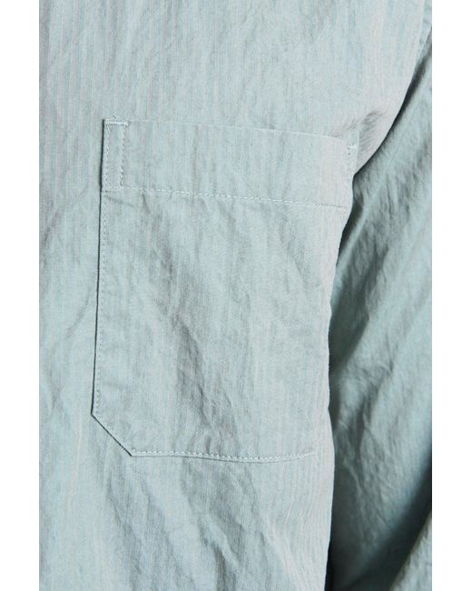 Nonnative Dweller B.d. Shirt C/n Herringbone in Teal (Blue) for 
