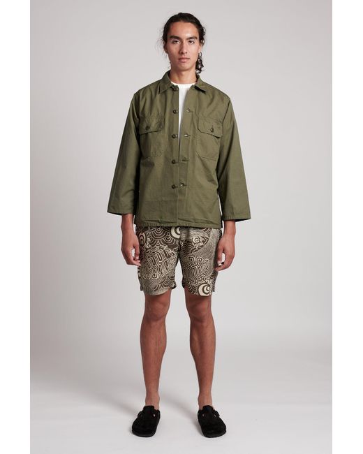 Orslow Trooper Fatigue Shirt in Army 