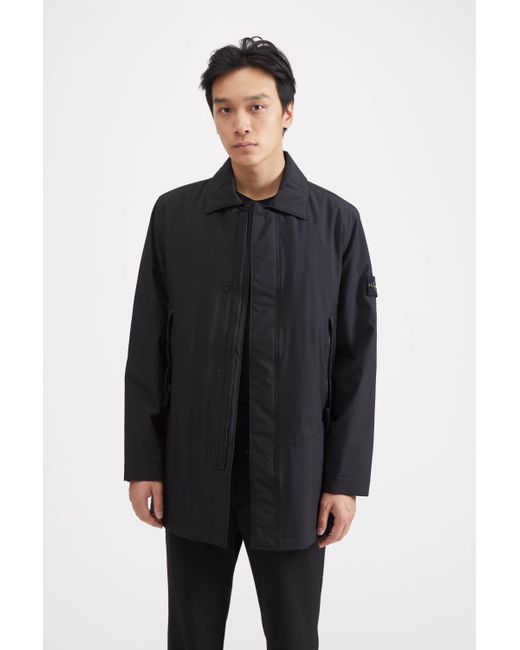 stone island black soft shell