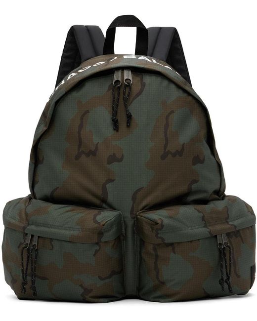 Undercover Khaki Eastpak Edition Padded Doubl'r Backpack in Black for