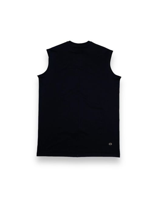 Rick Owens X Champion Tarp Tee / Black in Blue for Men | Lyst