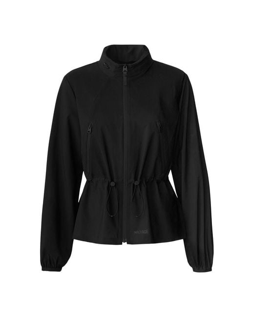 Mackage Black Roxy-Sc Lightweight Rain Jacket