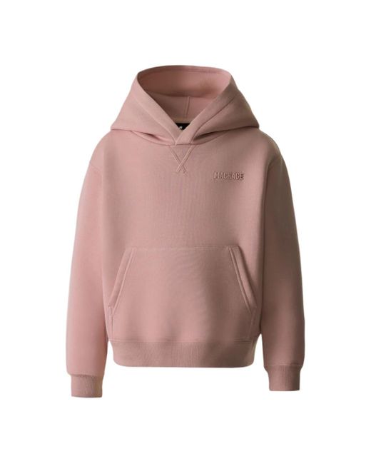 Mackage Pink Dru-Tr Double-Face Jersey Hoodie For Toddlers -6 Years)