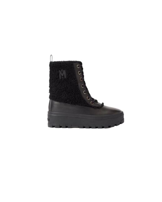 Mackage Black Hero Shearling Winter Boot For