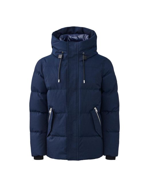 Mackage Blue Graydon 2-In-1 Nordic Tech Heavy Down Jacket for men