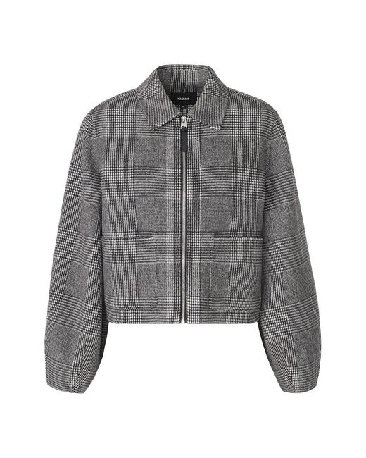 Mackage Gray Solana-Pl Wool Jacket