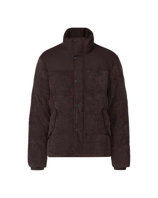 Mackage Brown Everett-Cdy Down Corduroy Jacket for men