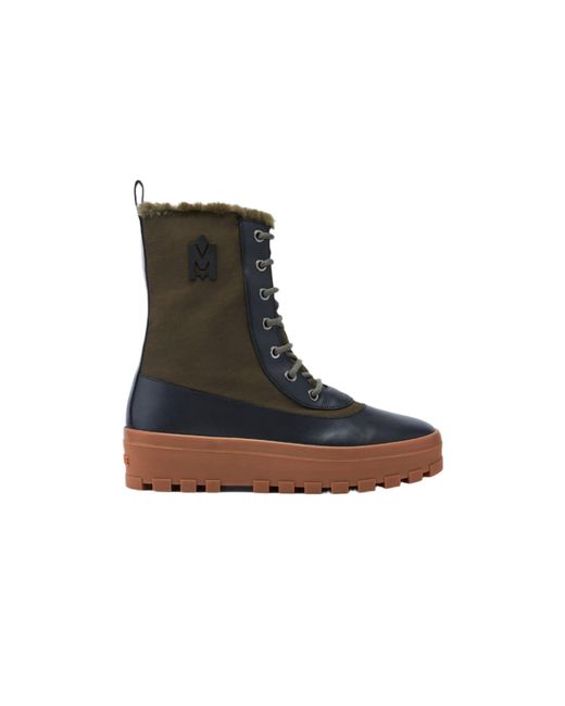 Mackage Brown Hero-M Shearling-Lined Winter Boot For for men