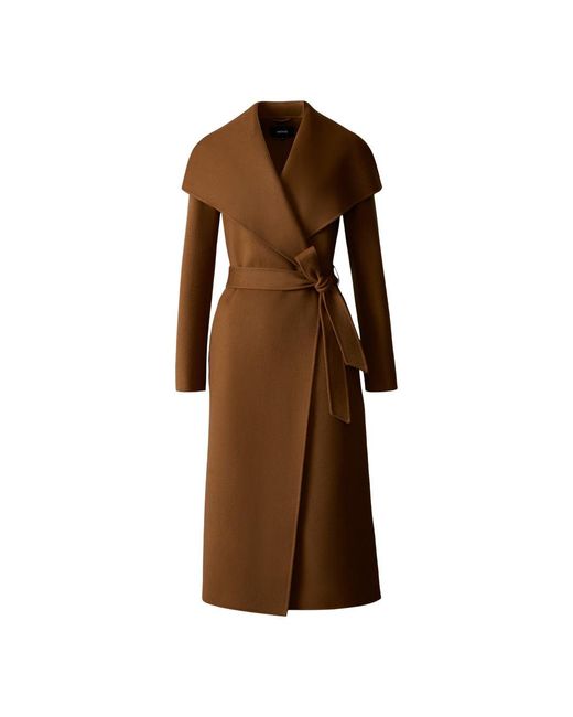 Mackage Multicolor Mai-Cn Double-Face Wool Wrap Coat