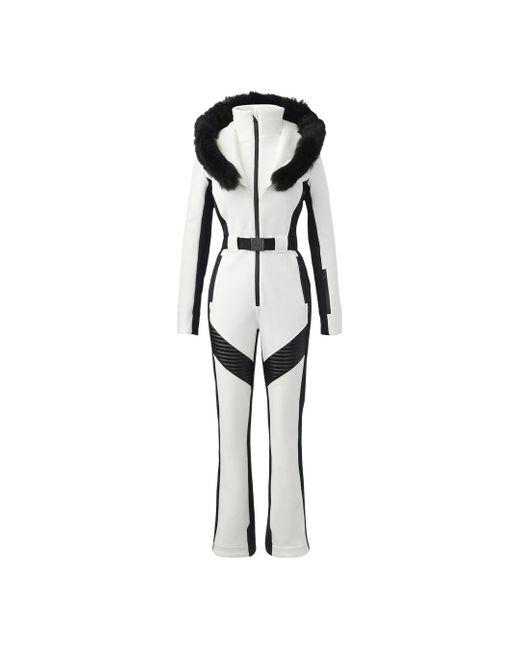 Mackage Black Elle-Sh Agile-360 Down Ski Suit With Removable Hood