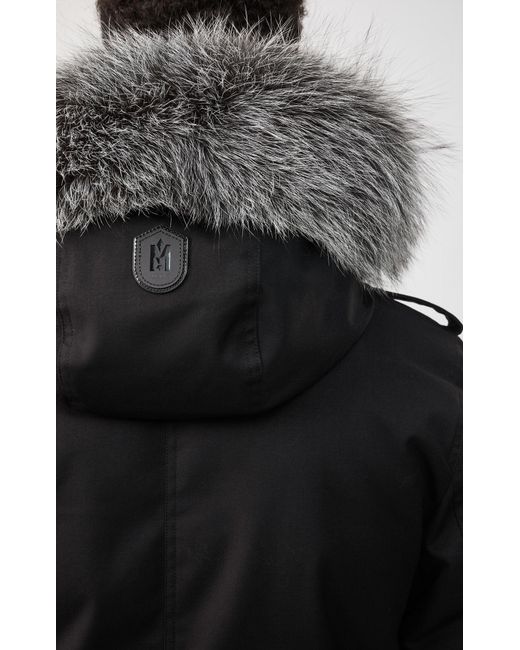 fox fur parka mens