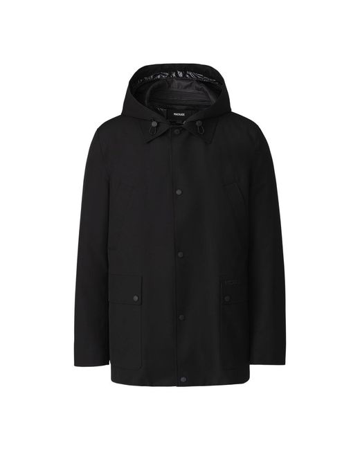 Mackage Black Alec Twill Jacket for men