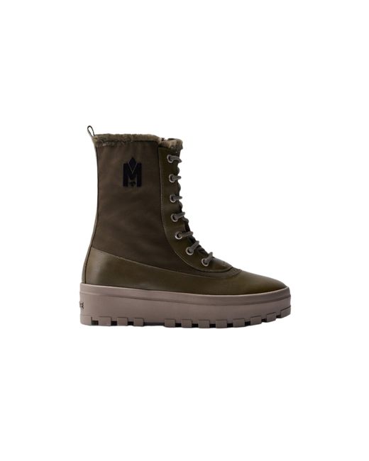 Mackage Green Hero-M Shearling-Lined Winter Boot For for men