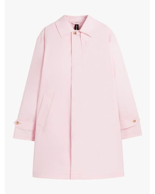 Mackintosh Soho Pink Eco Dry Raincoat for men