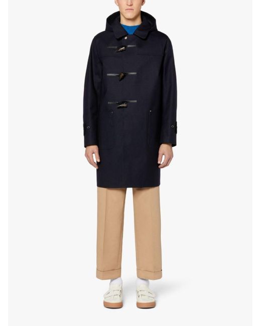 navy mackintosh coat