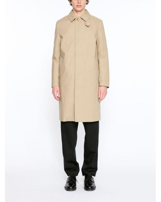 Mackintosh Natural New Dunkeld Single Breasted Coat W/det Fawn Gm-1118fd for men