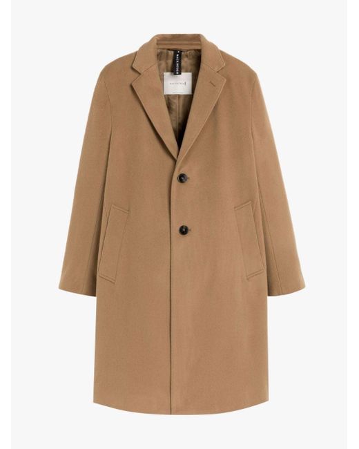 Mackintosh New Stanley Beige Wool & Cashmere Coat in Brown (Natural ...